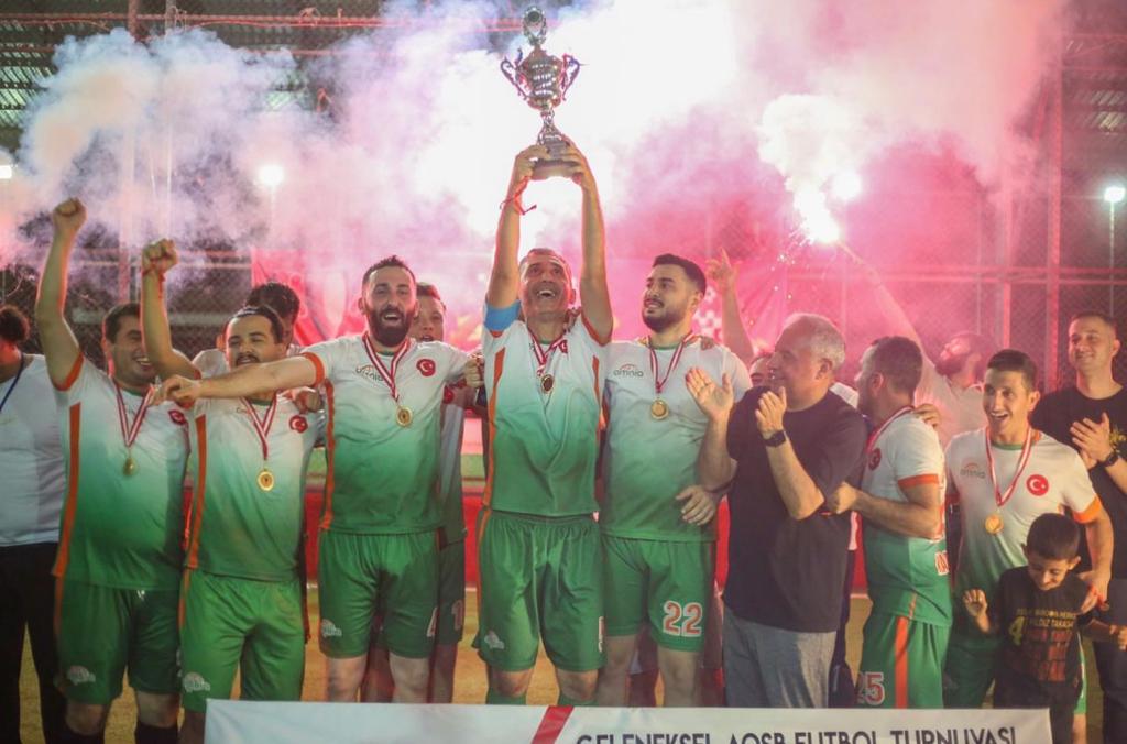 Omnia Nişasta, Champion of the AOSB 9th Football Tournament